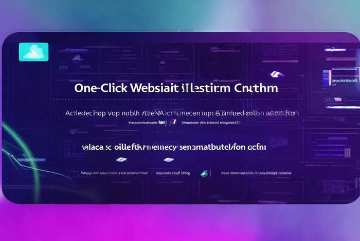 一键生成网页免费；网页一键生成app免费