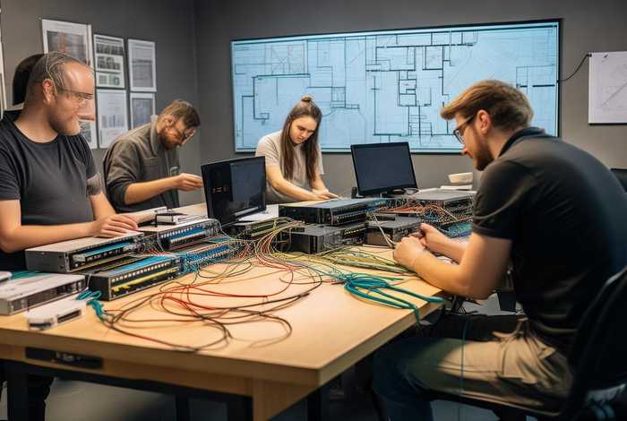 小型公司网络布线 小型公司网络布线项目