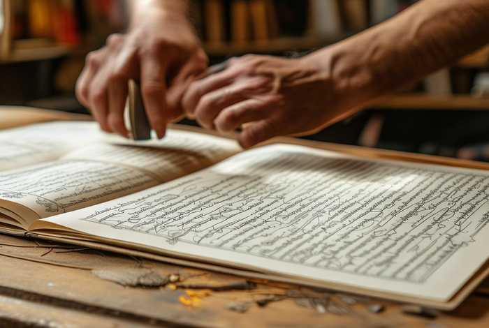 制作书籍的步骤 - 制作书籍的步骤包括