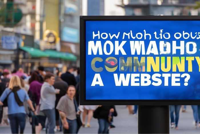 做一个社区网站多少钱、做一个社区网站多少钱啊