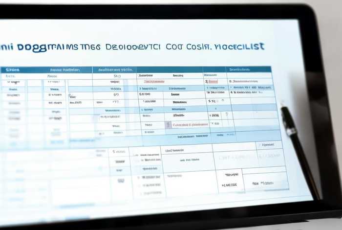 小程序开发费用价目表 - 小程序开发费用价目表怎么填