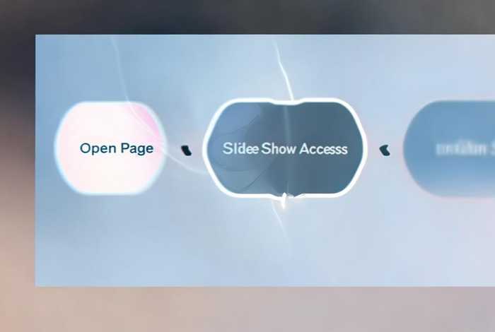 制作app幻灯片怎么打开页面；制作幻灯片在程序的哪里打开