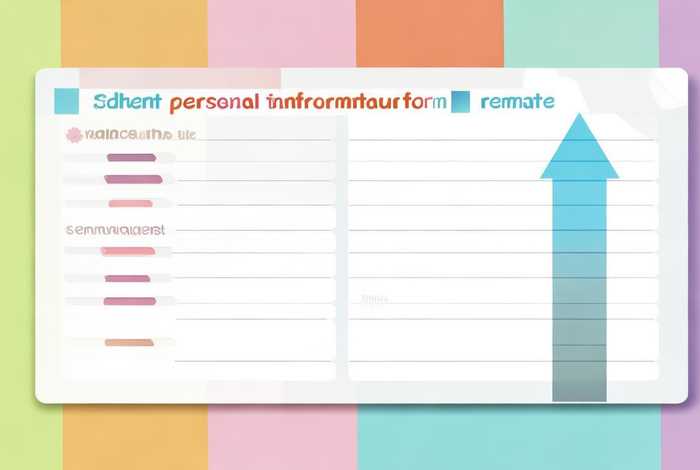 学生个人基本信息表格，学生个人基本信息表格模板升高怎么弄