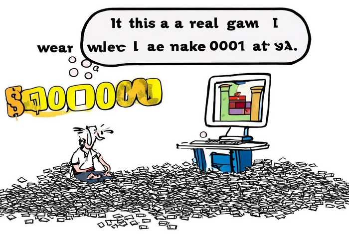 一天赚1万的小游戏是真的吗，一天赚1万的小游戏是真的吗吗