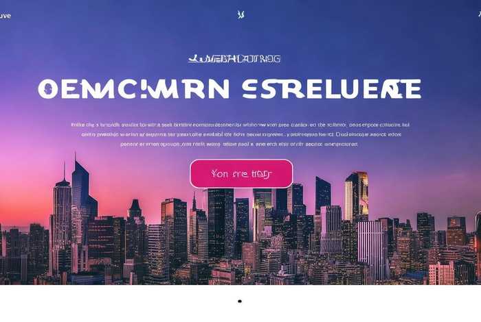 宣传网页模板（宣传网页模板图片）