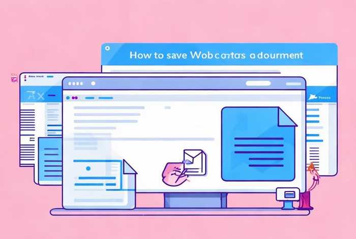 怎么将网页内容作为word文档保存、怎么将网页内容作为word文档保存下来