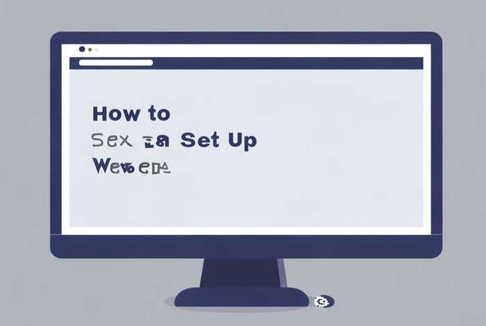 怎样设置网站 - 怎样设置网站显示空信息