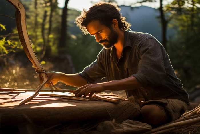 怎样做一把弓，怎样做一把弓箭