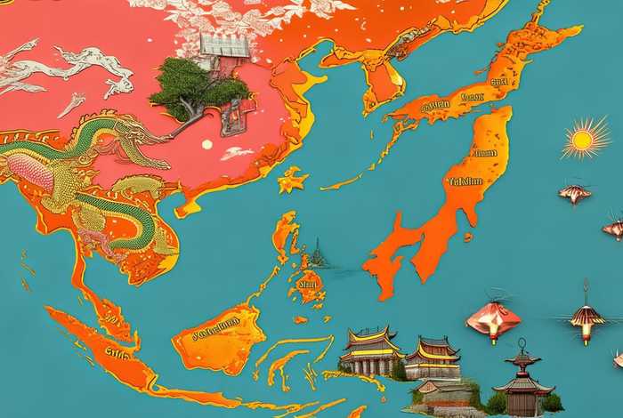 中国日本韩国属于什么地区；中国日本韩国属于什么地区管辖