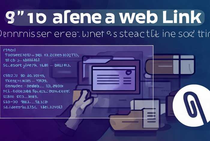 怎么做一个网页链接；怎么做一个网页链接文件