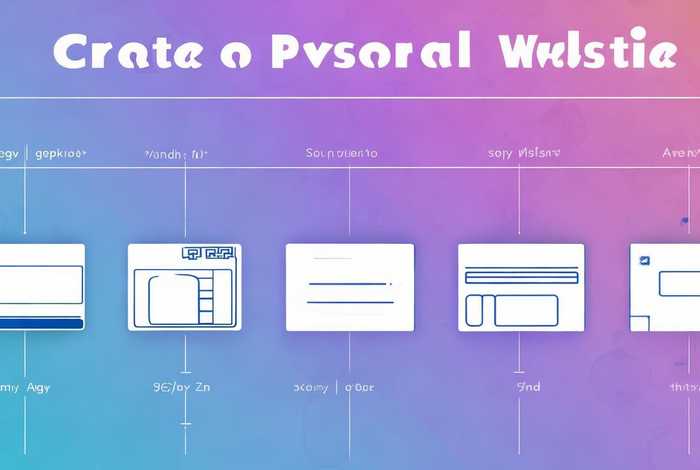 制作个人网站的六个步骤（制作个人网站的详细步骤）