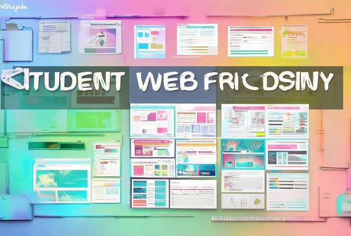 学生网页设计模板素材、学生网页设计模板素材库