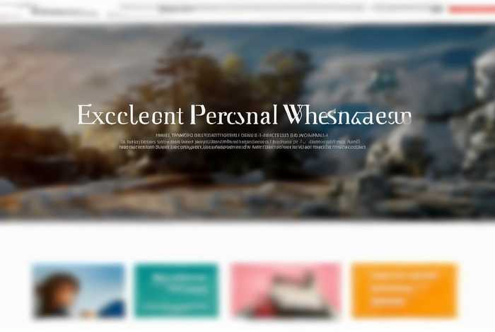 优秀个人网站展示文案、优秀个人网站展示文案模板