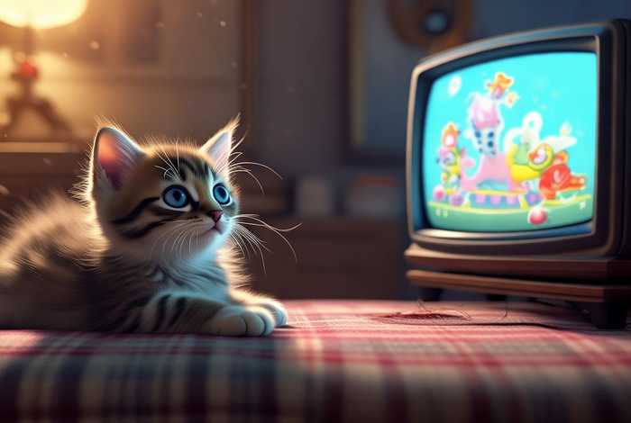 小猫咪也会看电视入迷;小猫咪也会看电视入迷嘛 小猫咪也会看电视入迷;小猫咪也会看电视入迷嘛