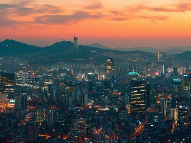 seoul、韩国首尔纬度位置-属于低、中、高纬度