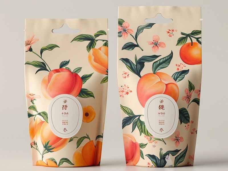 包装设计图 - 芒果干包装设计案例图集