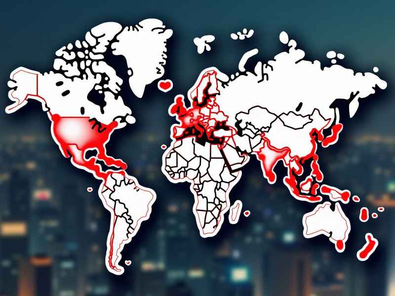 各个国家ip地址范围表、日本的ip是多少