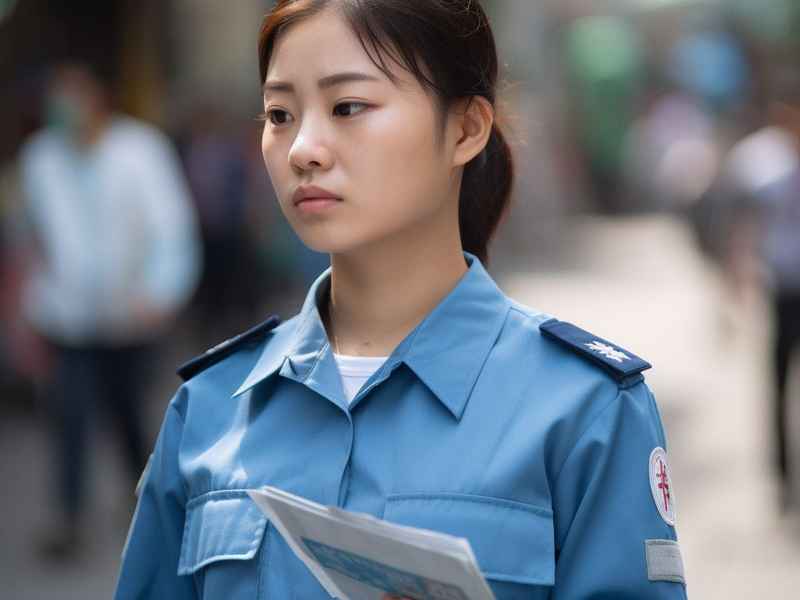 深圳网格员小姐姐 深圳网格员辛苦吗