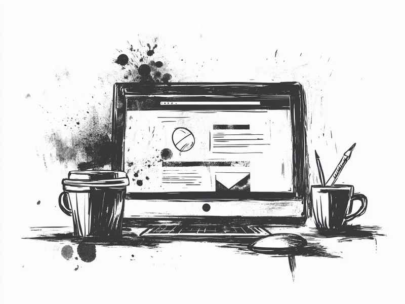网页手绘图，网页手绘图片