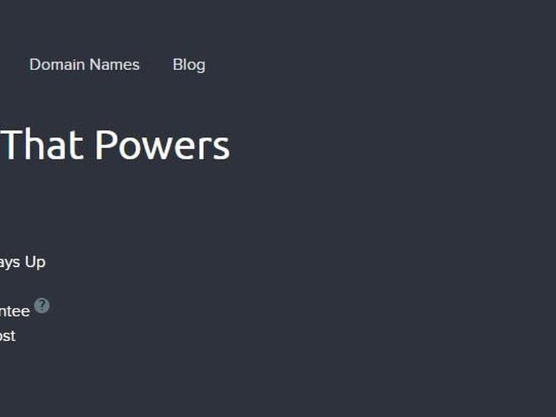 web hosting dreamhost