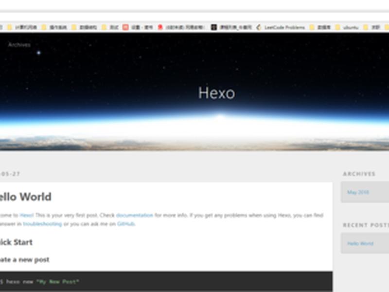 hugo搭建个人博客 hexo+github个人博客搭建 hugo搭建个人博客 hexo+github个人博客搭建