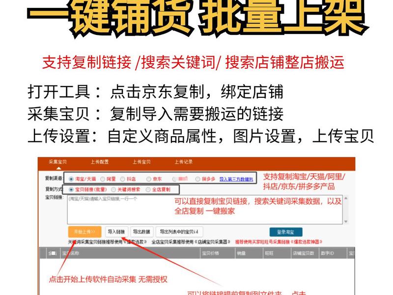爱用一键铺货详细教程(官方传淘宝甩手铺货爱用铺货一键铺货区别) 爱用一键铺货详细教程(官方传淘宝甩手铺货爱用铺货一键铺货区别)