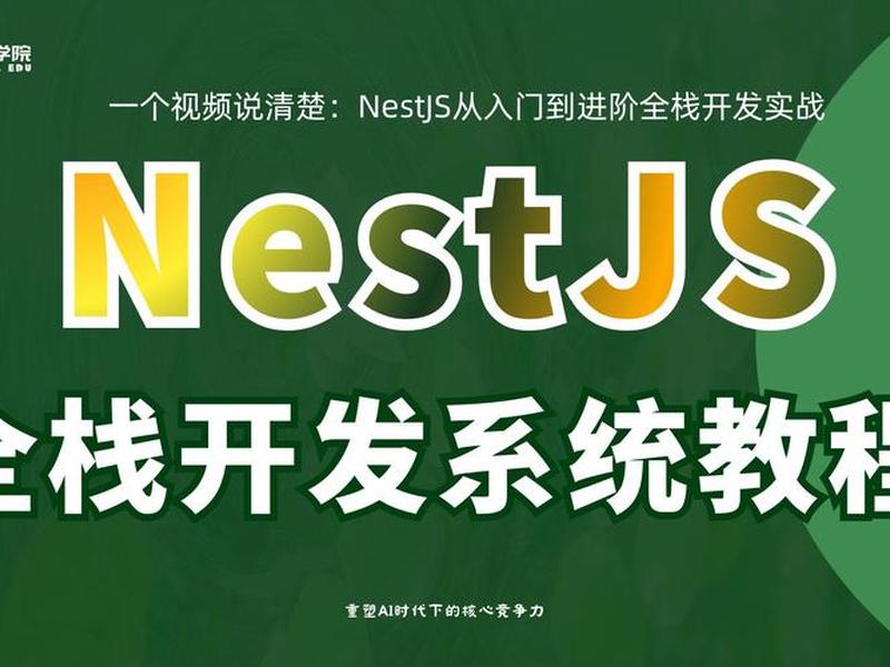 nestjs建站，nestjs开发网站