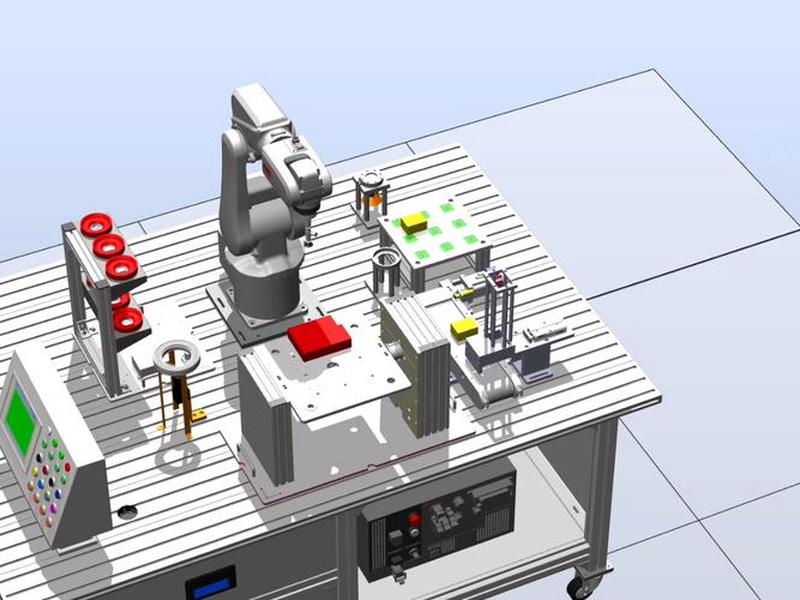abb机器人搭建工作站、abb机器人工作站创建