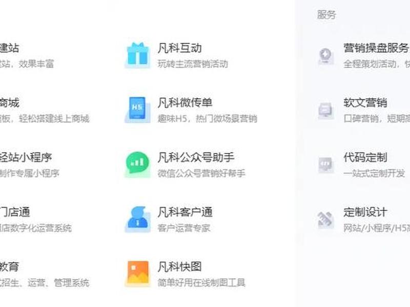 凡科建站操作步骤(凡科建站教程步骤) 凡科建站操作步骤(凡科建站教程步骤)