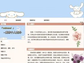 个人网站模板免费下载（个人网站模板免费下载安装）