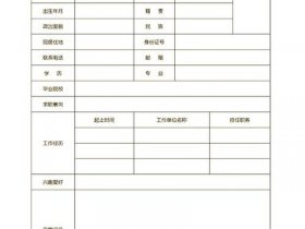 个人简单简历模板免费下载 - 简单个人简历模板范文