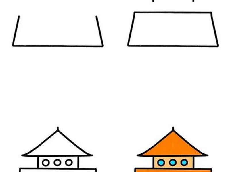 建筑简易图 建筑简易图片 建筑简易图 建筑简易图片