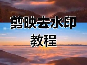 剪映视频水印怎么弄上去；剪映视频水印怎么弄上去不显示