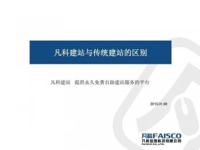 凡科自助建站系统源码；凡科自助建站价格