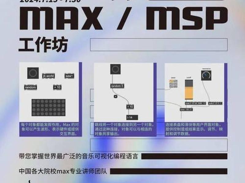 maxmsp官网(max&co官网) maxmsp官网(max&co官网)