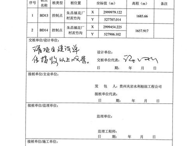 工程控制点交桩记录,工程测量控制点交桩记录时应着重记录哪些内容 工程控制点交桩记录,工程测量控制点交桩记录时应着重记录哪些内容