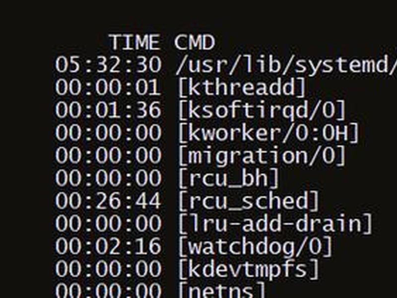 linux ps命令详解；linux中ps命令详解