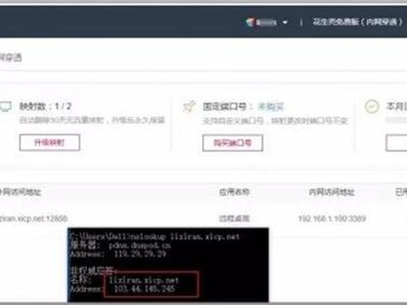 花生壳内网穿透官网（花生壳实现内网穿透）