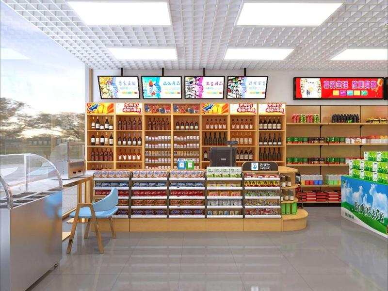 超市店铺装修;超市店铺装修布置方案设计 超市店铺装修;超市店铺装修布置方案设计