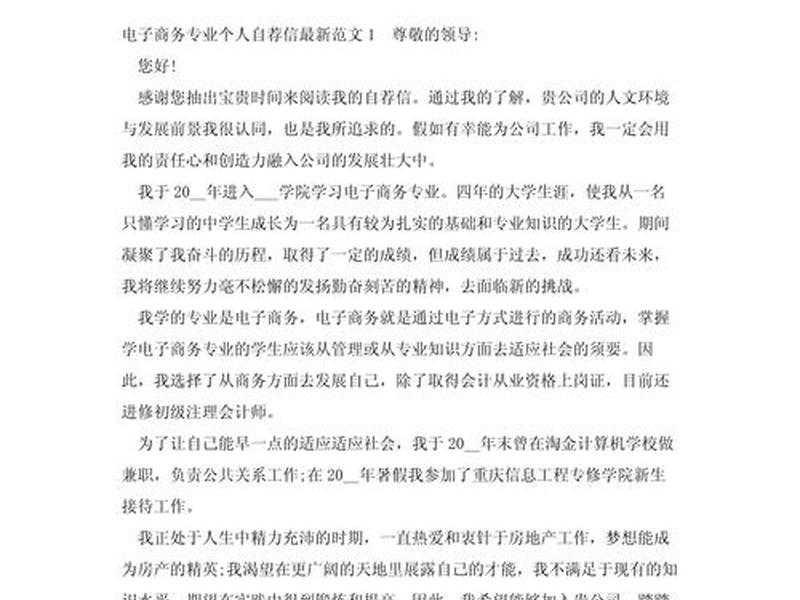 电子商务建议和心得 - 电子商务的建议