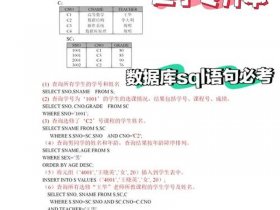 mysql数据库建表语句 - mysql数据库创建表语句