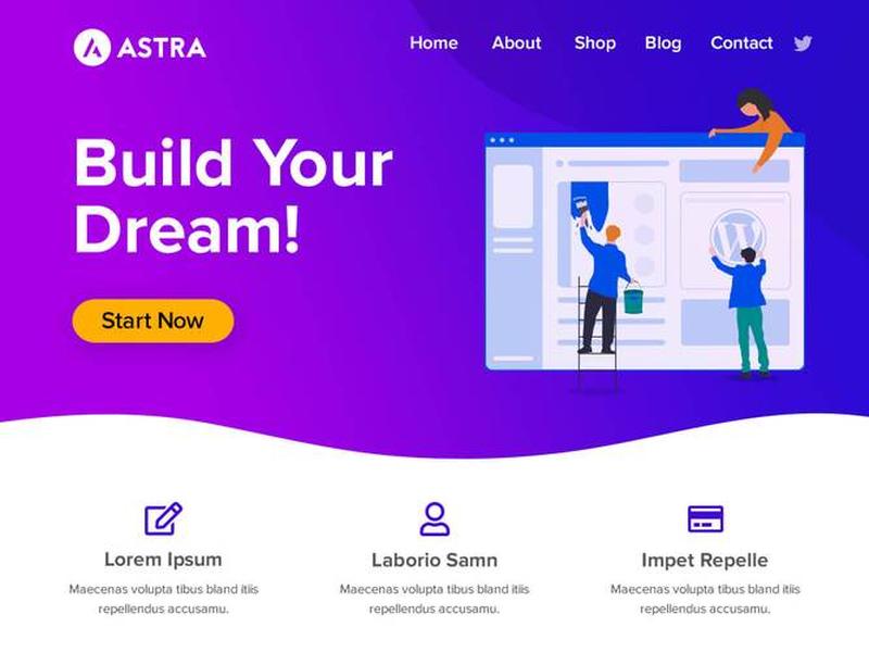 astra 主题，astra pro主题
