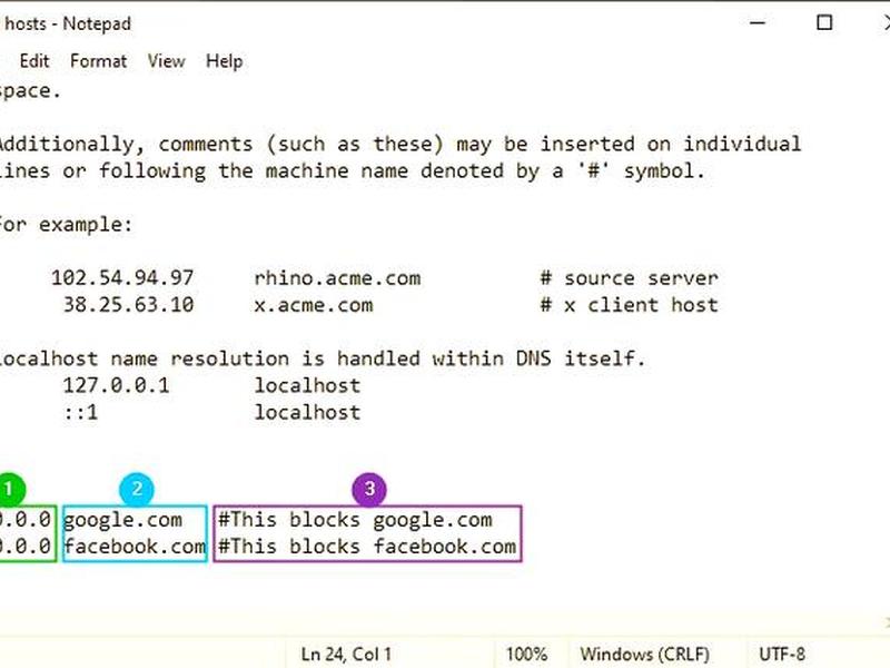 hosts windows hosts windows