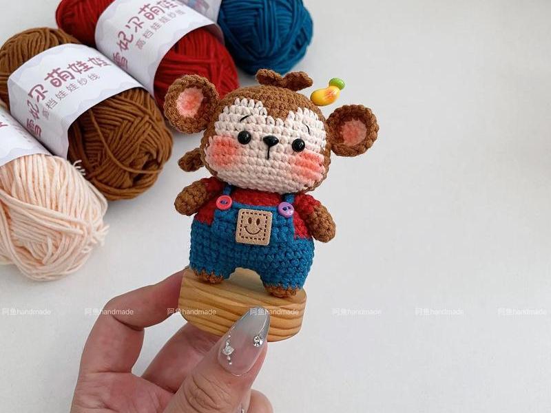 monkey钩织教程 钩织 教程
