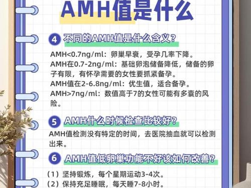 amh要做多长时间才能出结果(做一个amh检查多久出结果) amh要做多长时间才能出结果(做一个amh检查多久出结果)