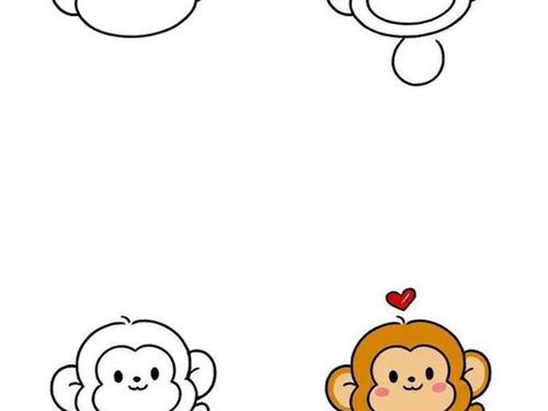 monkey简笔画(monkey简笔画图片) monkey简笔画(monkey简笔画图片)