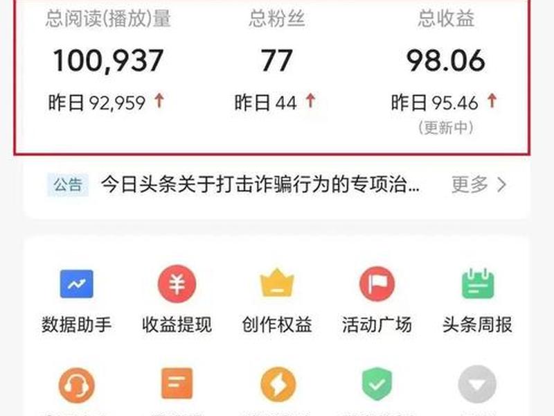 今日头条自媒体 今日头条自媒体提现标准是多少 今日头条自媒体 今日头条自媒体提现标准是多少