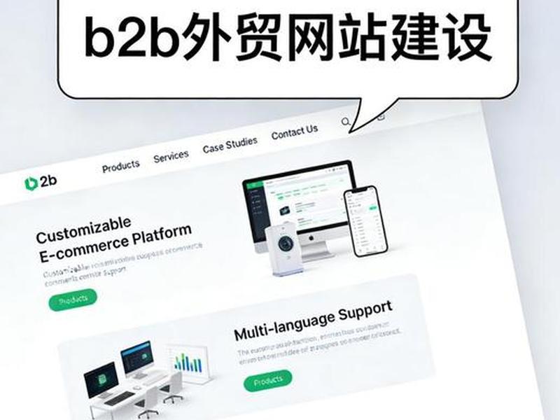 b2b外贸建站系列教程、外贸b2c商城网站建设