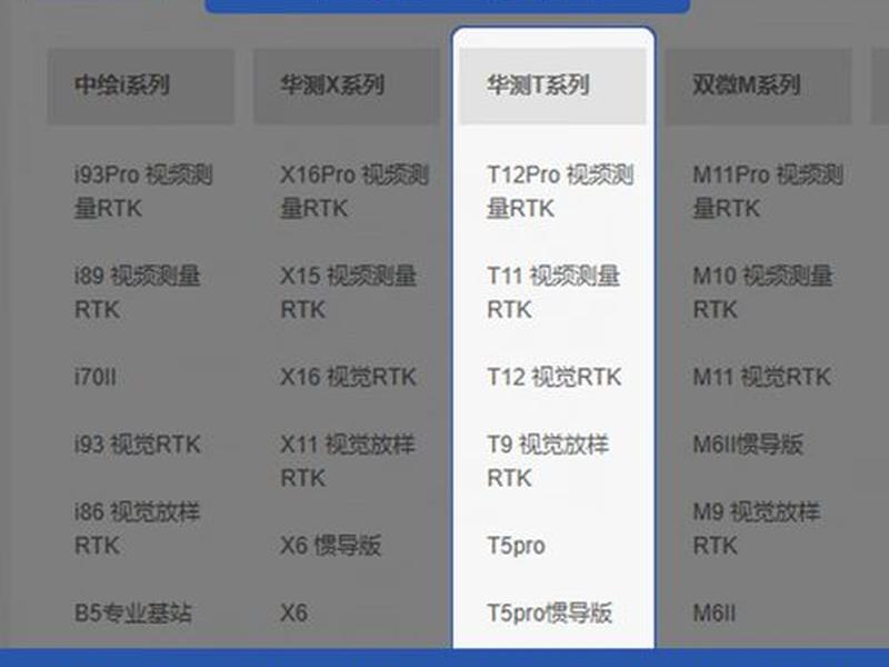 华测gps型号t5pro使用说明书 华测gps使用说明书步骤 华测gps型号t5pro使用说明书 华测gps使用说明书步骤
