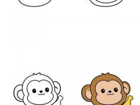 monkey简笔画（monkey简笔画图片）